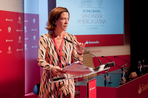 Confianza de Santander en la estabilidad económica de América Latina