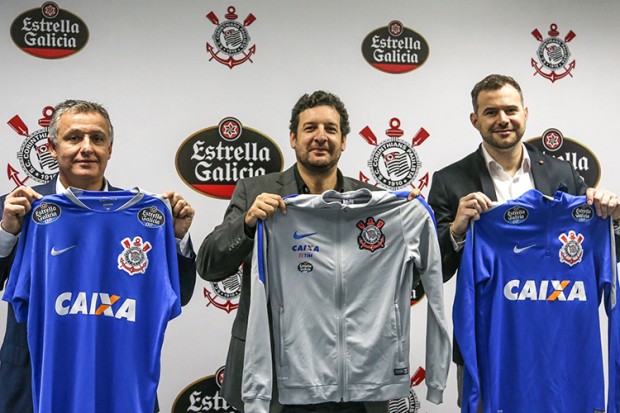 Estrella Galicia patrocina al Corinthians de São Paulo