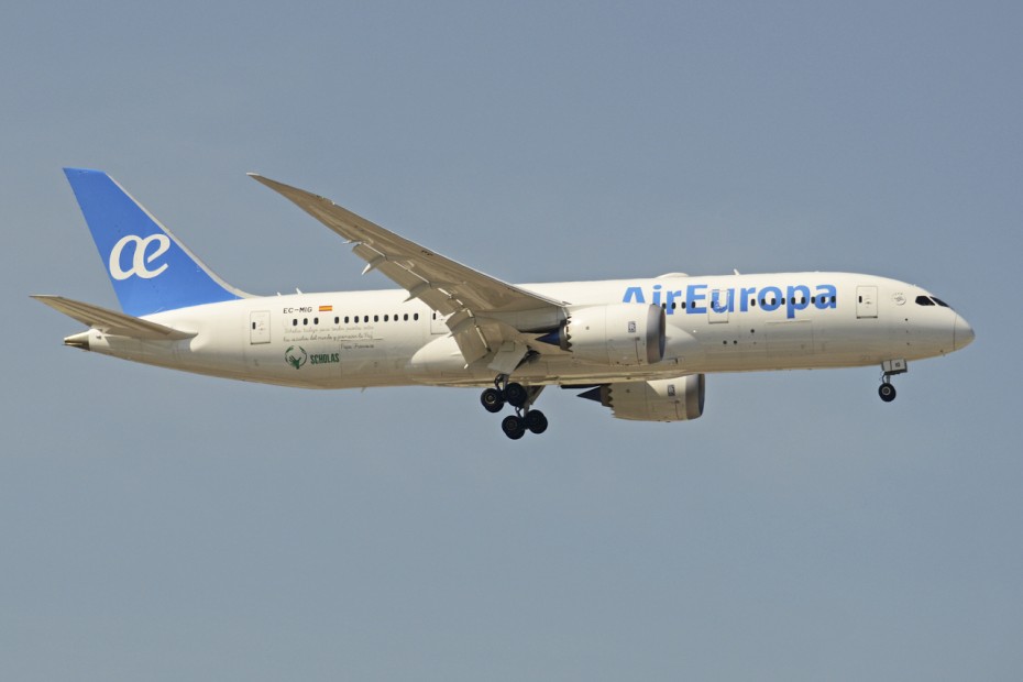Air Europa abre la ruta Madrid-Fortaleza a partir de noviembre
