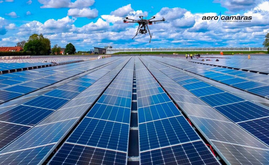 Drones españoles inspeccionan los parques fotovoltaicos de Brasil