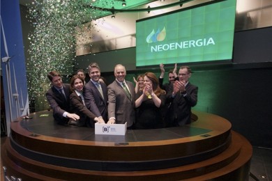 Neoenergia debuta en la Bolsa de São Paulo con una fuerte subida