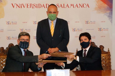 Nuevo convenio entre Universidad de Salamanca y Gobierno de Brasil