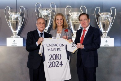 Fundación Mapfre y Fundación Real Madrid renuevan su colaboración