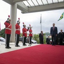 Visita del príncipe don Felipe a Brasil